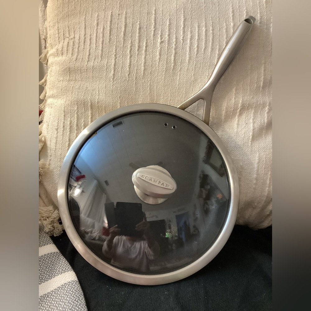 Scanpan Stainless Steel Frying Pan with Lid
